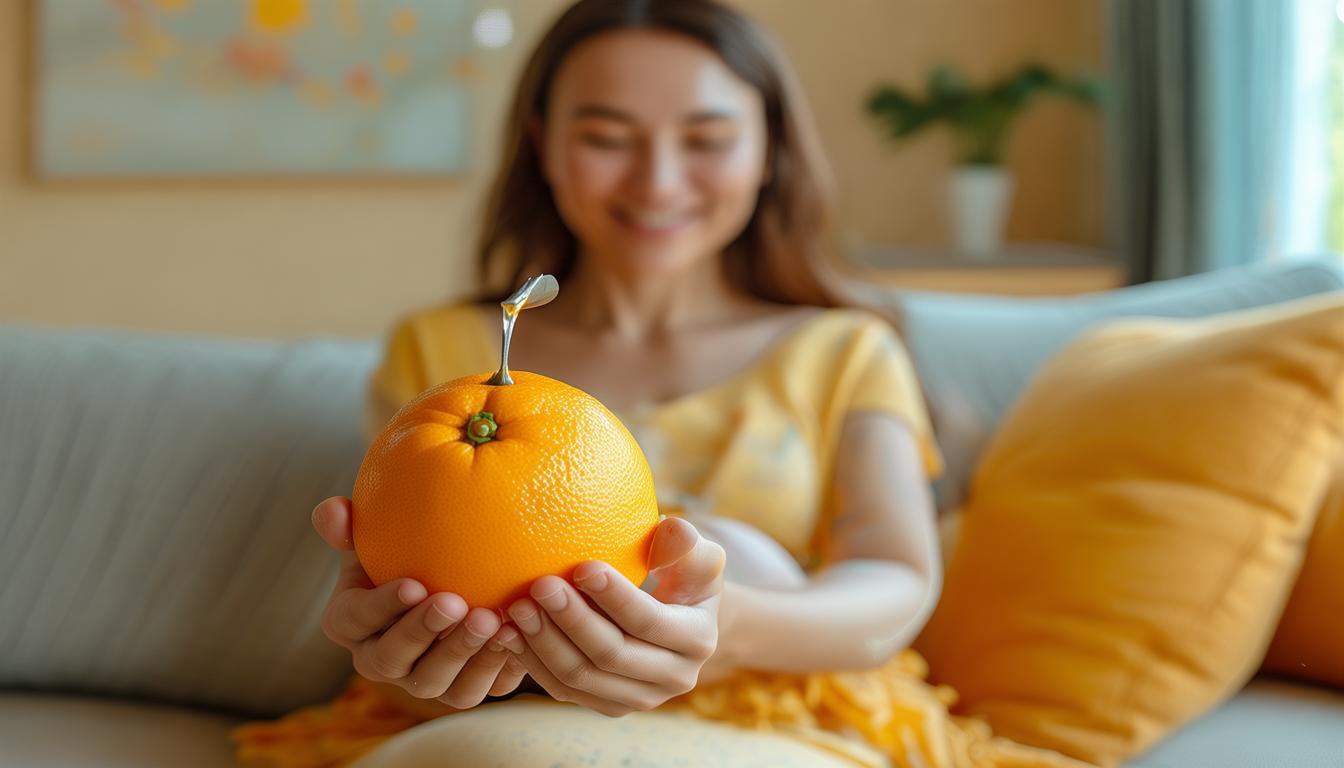 孕期吃橙子宝宝皮肤黄_孕妇吃橙子胎儿皮肤会变白吗_