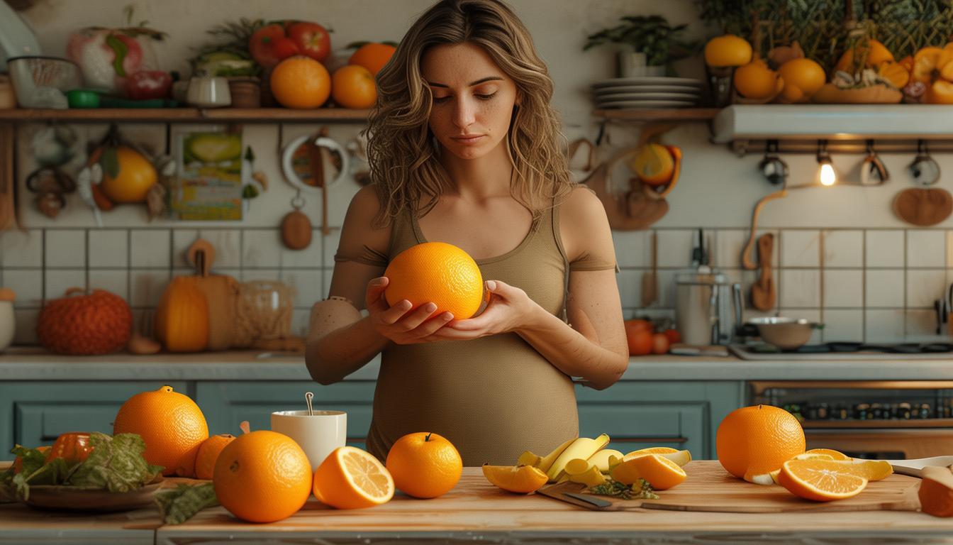 孕期吃橙子宝宝皮肤黄__孕妇吃橙子胎儿皮肤会变白吗