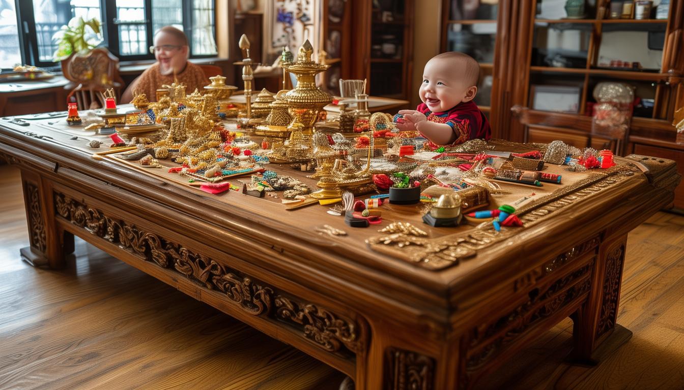 宝宝抓周礼流程_宝宝周岁抓周物品清单寓意_