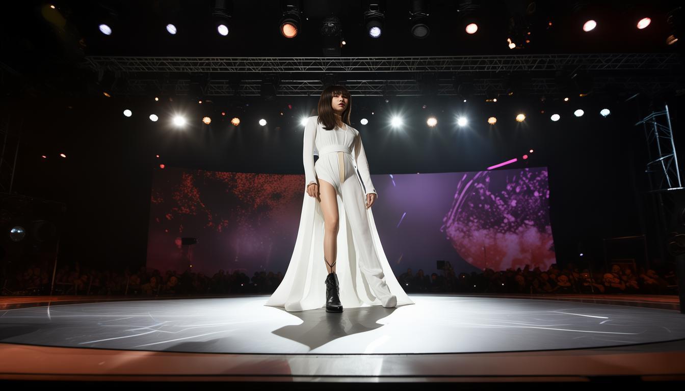 Jennie现身Coachella音乐节！这抹五彩斑斓的红有多惊艳？